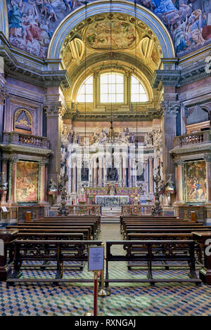 Neapel Kampanien Italien. Neapel Kathedrale (Duomo di Napoli, Kathedrale Santa Maria Assunta oder Kathedrale San Gennaro) ist eine römisch-katholische Cathedra Stockfoto