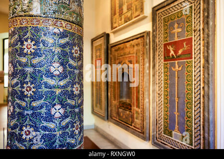 Neapel Kampanien Italien. Das Nationale Archäologische Museum von Neapel (Museo Archeologico Nazionale di Napoli) ist eine wichtige Italienischen archäologischen mu Stockfoto