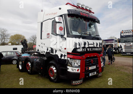 BMD TRANSPORT BEI TRUCKFEST Stockfoto