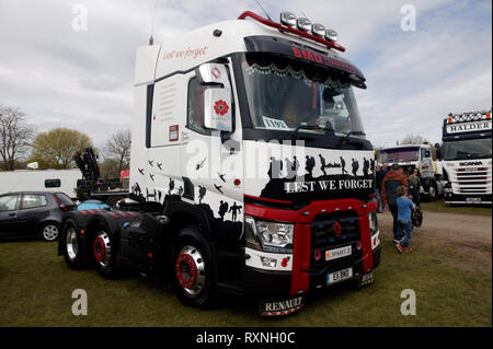 BMD TRANSPORT BEI TRUCKFEST Stockfoto