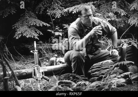 Uns Rifleman Vietnam Krieg (REENACTOR) Stockfoto