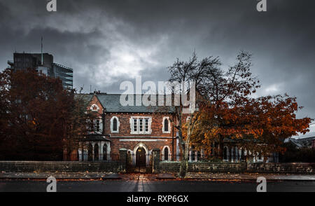 Cork, Irland. 16. Oktober 2016. Des Heiligen Joachim und Anna's Asyl auf Anglesea Street Cork, Irland, wurde als ein Frauenhaus 1858 erbaut. Die build Stockfoto