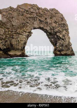 Durdle Door, Lulworth, Lulworth Cove, Dorset, Großbritannien Stockfoto