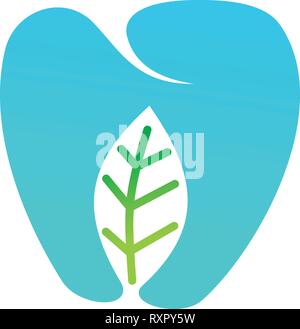 Leaf Logo Design Vector Vorlage festlegen Stock Vektor