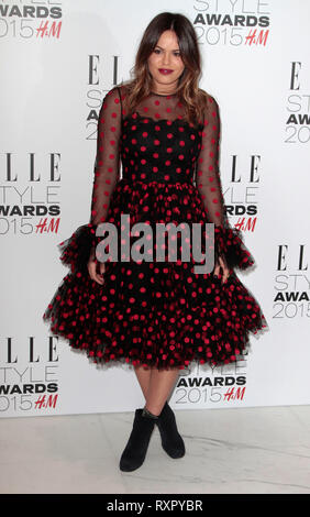 Feb 24, 2015 - London, England, UK-Elle Style Awards 2015 - VIP-Ankünfte an Sky Garden @ Das Walkie Talkie Gebäude, Fenchurch Street, London Foto Stockfoto