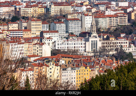 Ehemalige National School of Fine Arts in der Nachbarschaft croix-rousse, Lyon Stockfoto