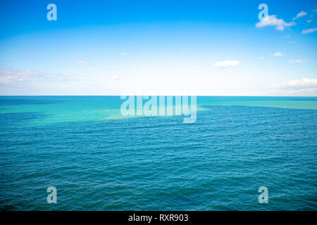 Schönen Meerblick von Alcamo Marina, Sizilien, Italien Stockfoto