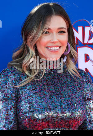 Westwood, der Vereinigten Staaten von Amerika. 10 Mär, 2019. WESTWOOD, Los Angeles, CA, USA - 10. März: Sängerin Rachel Platten kommt an der Los Angeles Premiere von Paramount Animation und Nickelodeon Movies'' Wonder Park' im Regency Dorf Theater am 10. März 2019 in Westwood, Los Angeles, Kalifornien, USA. (Foto von Xavier Collin/Image Press Agency) Quelle: Bild Presse Agentur/Alamy leben Nachrichten Stockfoto