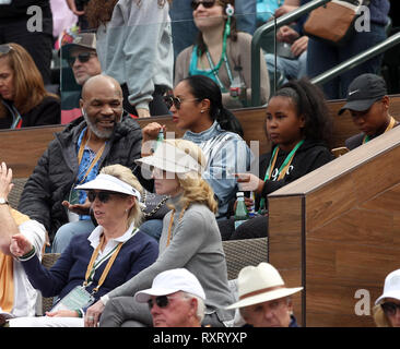 Indian Wells, Kalifornien, USA. 10 Mar 2019. Mike Tyson am 10. Tag der BNP Paribas Open in Indian Wells Tennis Garden am 10. März 2019 im kalifornischen Indian Wells: Mike Tyson Credit: Stürme Media Group/Alamy leben Nachrichten Stockfoto