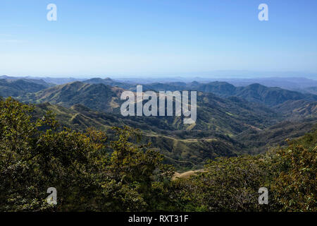 Tolle Aussicht von Monteverde, Costa Rica Stockfoto