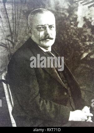 Alois Alzheimer (1864-1915), deutscher Psychiater und neuropathologe Stockfoto