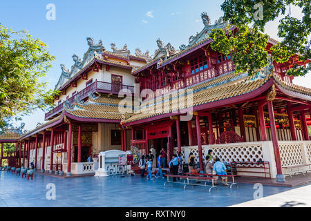 Phra Thinang Wehart Chamrun, der Sommerpalast (Bang Pa-In Palast) und Park, Ayutthaya, Thailand Stockfoto