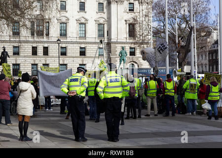 Die Polizei auf den Straßen von London Stockfoto