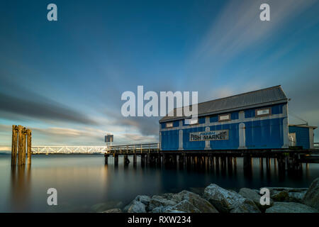 Sidney Fischmarkt, Sidney, Vancovuer Island, BC, Kanada Stockfoto