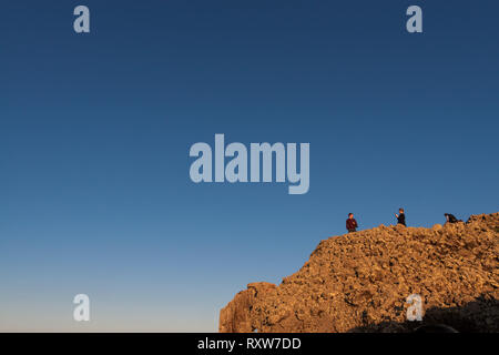 Foto mit Panoramablick auf die Insel La Graciosa. Mirador del Rio auf Lanzarote. Spanien Stockfoto