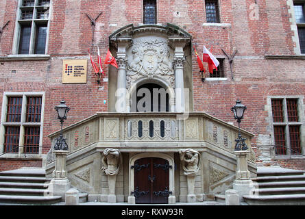 Danzig historischen Rathaus in Long Lane Stockfoto