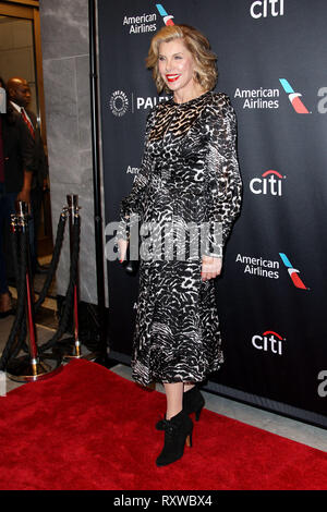 New York, NY, USA. 15 Okt, 2018. Christine Baranski am Montag, Oktober 15, 2018 New York PaleyFest Screening von "den guten Kampf" an der Paley Center für Medien in New York, NY, USA. Quelle: Steve Mack/S.D. Mack Bilder/Alamy Stockfoto