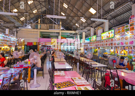 Food Hall, Central Road, Pattaya, Thailand Stockfoto