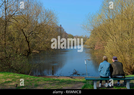 Fennsee, Blissestraße, Wilmersdorf, Berlin, Deutschland Stockfoto