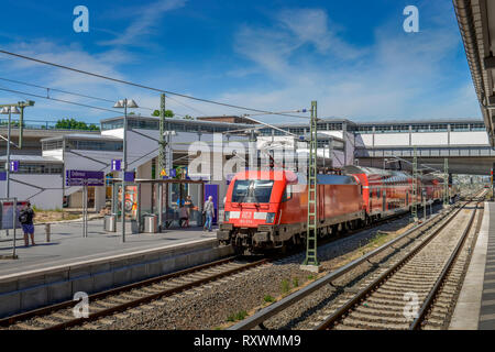 Bahnhof Ostkreuz, Friedrichshain, Berlin Deutschland Stockfoto