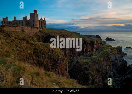 Slains castle Schottland Stockfoto