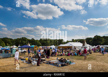 In die Wildnis Festival, Kent, Großbritannien Stockfoto