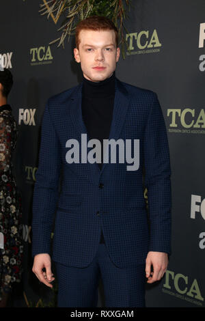 FOX TCA All-Star-Party am Bild House mit: Cameron Monaghan Wo: Los Angeles, Kalifornien, Vereinigte Staaten, wenn: 06 Feb 2019 Credit: Nicky Nelson/WENN.com Stockfoto