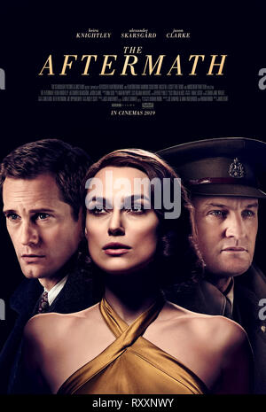 Die Nachwirkungen (2019) von James Kent Regie und Hauptdarsteller Alexander Skarsgård, Keira Knightley und Jason Clarke. Stockfoto