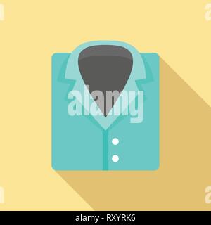 Forensische Labor shirt Symbol. Flache Darstellung der forensischen Labor shirt Vektor Symbol für Web Design Stock Vektor