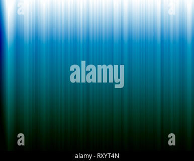 Abstrakte verschwommenen Hintergrund. Die blauen und grünen Farbverlauf vertikale Linie Design. Stockfoto