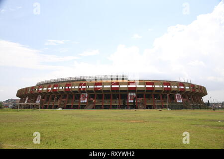 Mandela National Stadium, Namboole, Kampala, Uganda, Ostafrika. Stockfoto