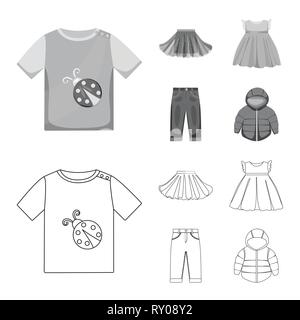 T-Shirt, Rock, Kleid, Hose, Jacke, Kinder, Mädchen, Jungen, Winter, niedlich, Kleidung, Kleidung, t-shirt, Plissee, Stil, Neugeborene, Textil, Kotflügelverbreiterungen, Prinzessin, Mantel, sommer, kleid, Haube, ärmellos, Kleid, langes, Kleinkind, Schönheit, Braut, Stoff, Mode, Kleid, wenig, Baumwolle, Baby, Kind, tragen, Kind, Tuch, Bekleidung, Set, Vector, Icon, Illustration, isoliert, Sammlung, Design, Element, Grafik, Vektor, Vektoren, Stock Vektor