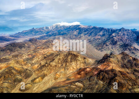 Dasht-e Lut Wüste in den östlichen Iran im Januar 2019 genommen, hdr genommen Stockfoto