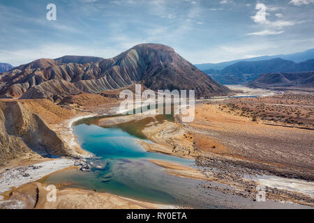 Hormod geschützten Bereich UNESCO-Weltkulturerbe im südlichen Iran, im Januar 2019 genommen, hdr genommen Stockfoto