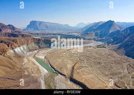 Hormod geschützten Bereich UNESCO-Weltkulturerbe im südlichen Iran, im Januar 2019 genommen, hdr genommen Stockfoto