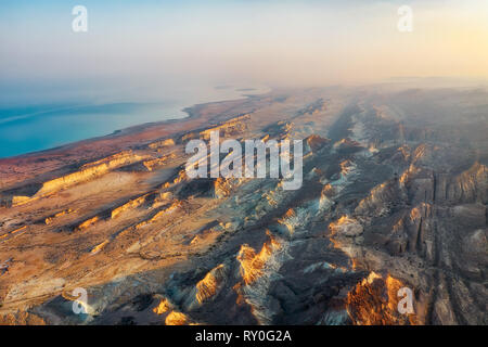 Qeshm Insel in der Straße von Hormuz, südlichen Iran, im Januar 2019 genommen, hdr genommen Stockfoto