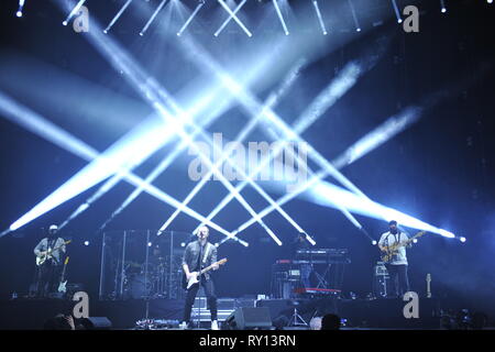 Glasgow, UK. 10 Mär, 2019. Nazar führt auf dem Land zu Land Musikfestival auf der Hydro-Arena in Glasgow. Credit: Colin Fisher/Alamy leben Nachrichten Stockfoto