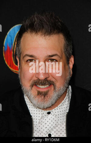 Hollywood, Kalifornien, USA. 11 Mär, 2019. Joey Fatone im Disney's 'Dumbo' Premiere gehalten am Ray Dolby Ballsaal, Loews Hotel Hollywood, Hollywood, CA, am 11. März 2019. Foto: Joseph Martinez/PictureLux Credit: PictureLux/Hollywood Archiv/Alamy leben Nachrichten Stockfoto