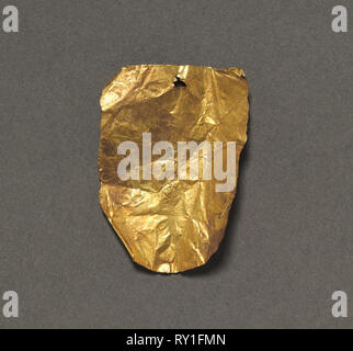 Zunge Platte, 30 BC-AD 395. Ägypten, Römische Reich. Gold; gesamt: 2,3 cm (7/8 in Stockfoto