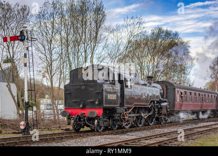 Esat Lancashire railway Feder Dampf Gala 2019. Stockfoto