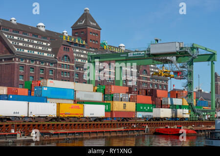 Behala, Westhafen, Charlottenburg, Berlin, Deutschland Stockfoto