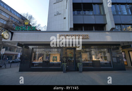 Juwelier Bucherer, Kurfürstendamm, Charlottenburg, Berlin, Deutschland Stockfoto