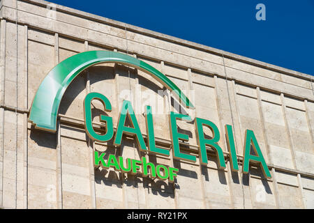 Galeria Kaufhof, Alexanderplatz, Mitte, Berlin, Deutschland Stockfoto