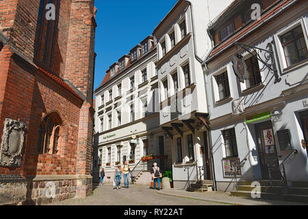 Altstadt, Nikolaiviertel, Mitte, Berlin, Deutschland Stockfoto