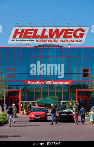 Hellweg Baumarkt, Yorckstrasse, Kreuzberg, Berlin, Deutschland Stockfoto