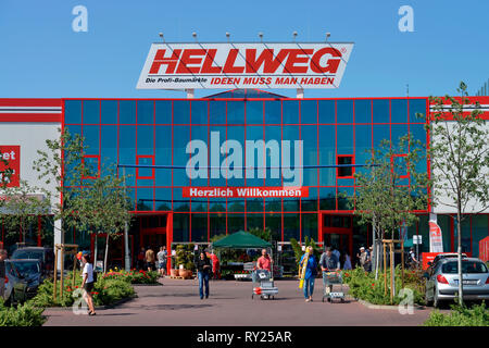 Hellweg Baumarkt, Yorckstrasse, Kreuzberg, Berlin, Deutschland Stockfoto