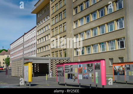 Haus 1, Stasi-Museum, Normannenstraße, Lichtenberg, Berlin, Deutschland Stockfoto