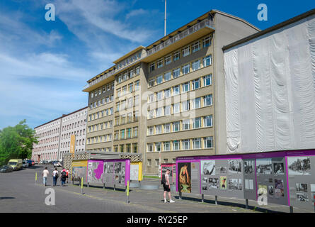 Haus 1, Stasi-Museum, Normannenstraße, Lichtenberg, Berlin, Deutschland Stockfoto