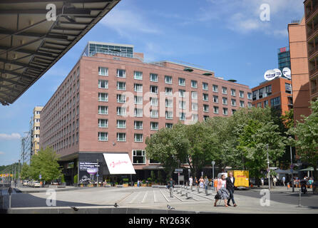 Hotel Grand Hyatt, Marlene-Dietrich-Platz, Potsdamer Platz, Tiergarten, Mitte, Berlin, Deutschand Stockfoto