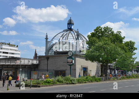 U-Bahnhof, Nollendorfplatz, Schöneberg, Berlin, Deutschland Stockfoto